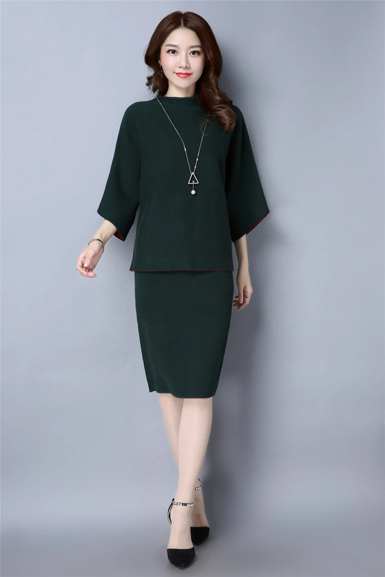 Female Winter Pullover Sweat Suits Women Cashmere Sweater Women Suits Clothing Sets Women Sweatsuit Conjuntos Femininos 008