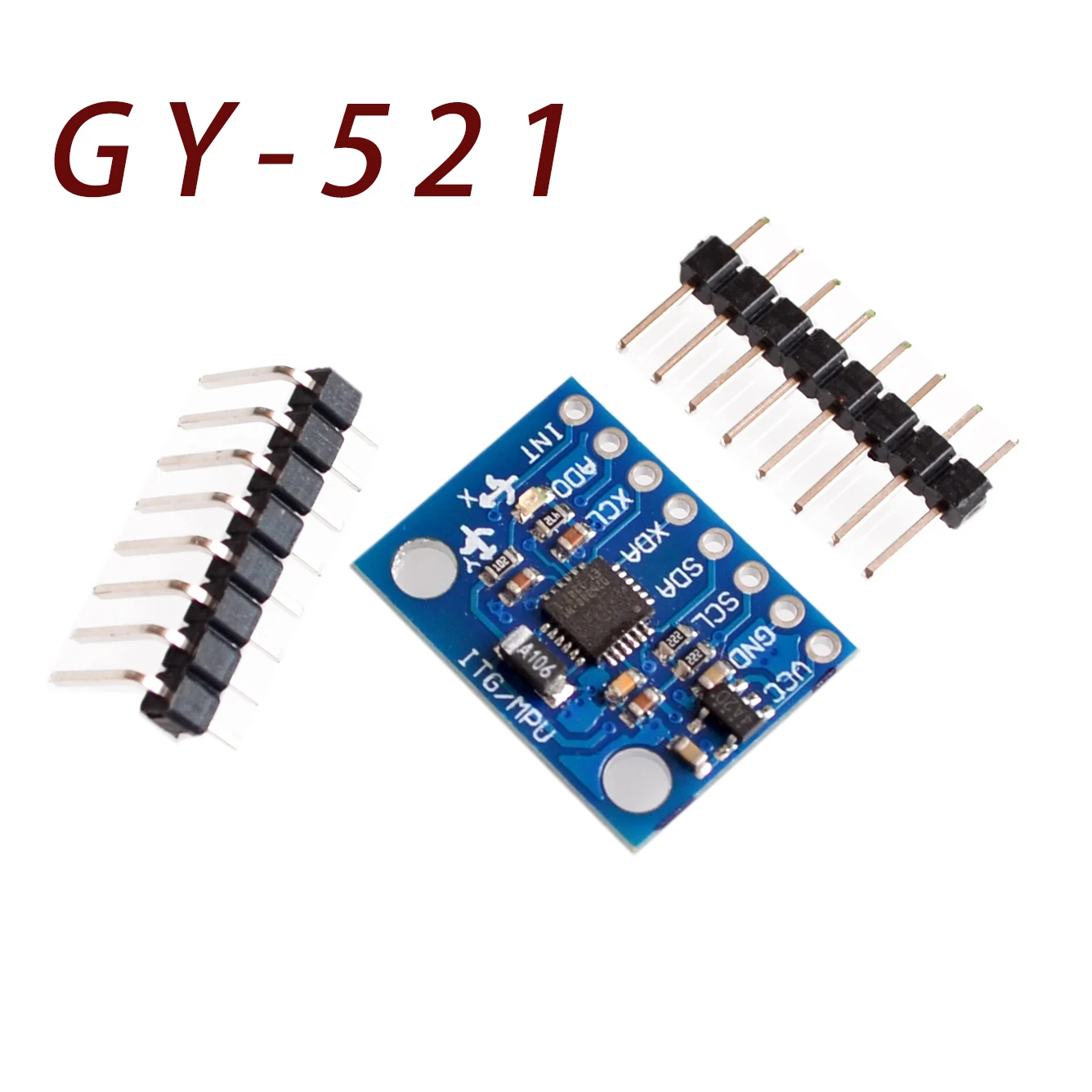 

+10PCS/LOT GY-521, MPU-6050 Module ,mpu6050 module ,3 Axis gyro sensors+ 3 Axis Accelerometer Module