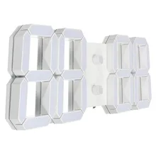 Charminer Large Led Digital Wall Clock Modern Design Show Countdown Wall Watch In The Living Room Remote Control