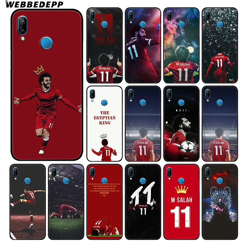 

WEBBEDEPP Mohamed Salah Football Soft Case For Huawei P30 P20 Pro P10 P9 Lite 2017 P Smart 2019 & Nova 3 3i Y9 2019