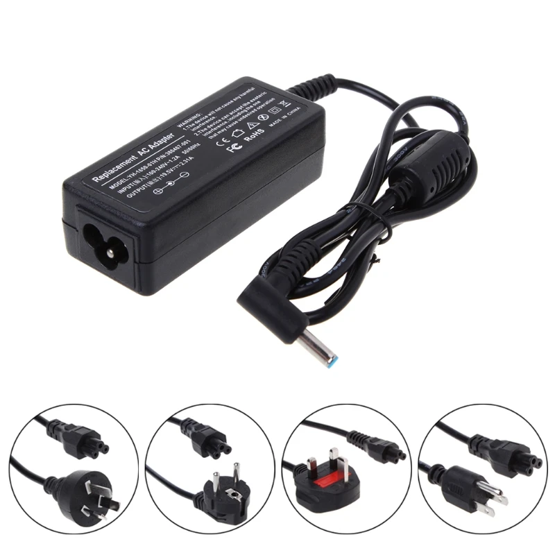 

1 Pc High Quality Power Adapter Cord AC Power Supply Cord Charger Cable Adapter Notebook For HP 19.5V 2.31A Laptop