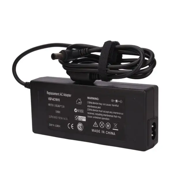 

SOONHUA AC Power Adapter Computer Adapters Low Interference For Sony VGP-AC19V19 VGP-AC19V25 AC19V10