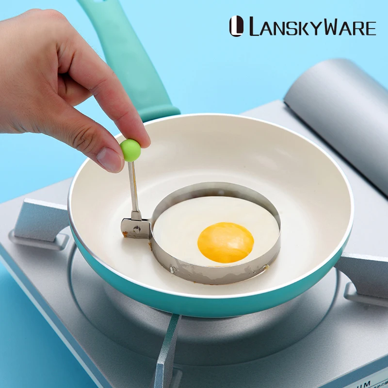 LANSKYWARE 4 шт./компл. из нержавеющей стали жареное яйцо формы для блинов кухонные