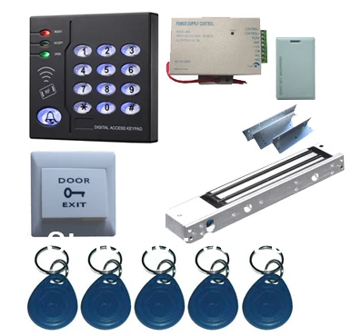 

New Arrival Complete Single Door RFID Card Access Control System Kits