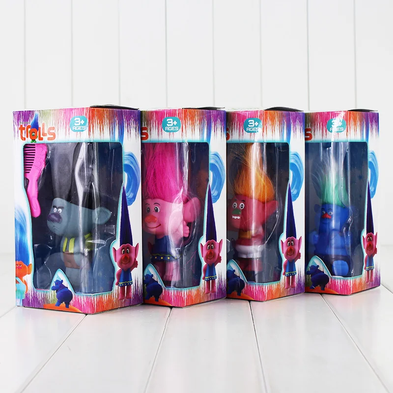 17cm Movei Trolls PVC Action Figure Model Collection Toy