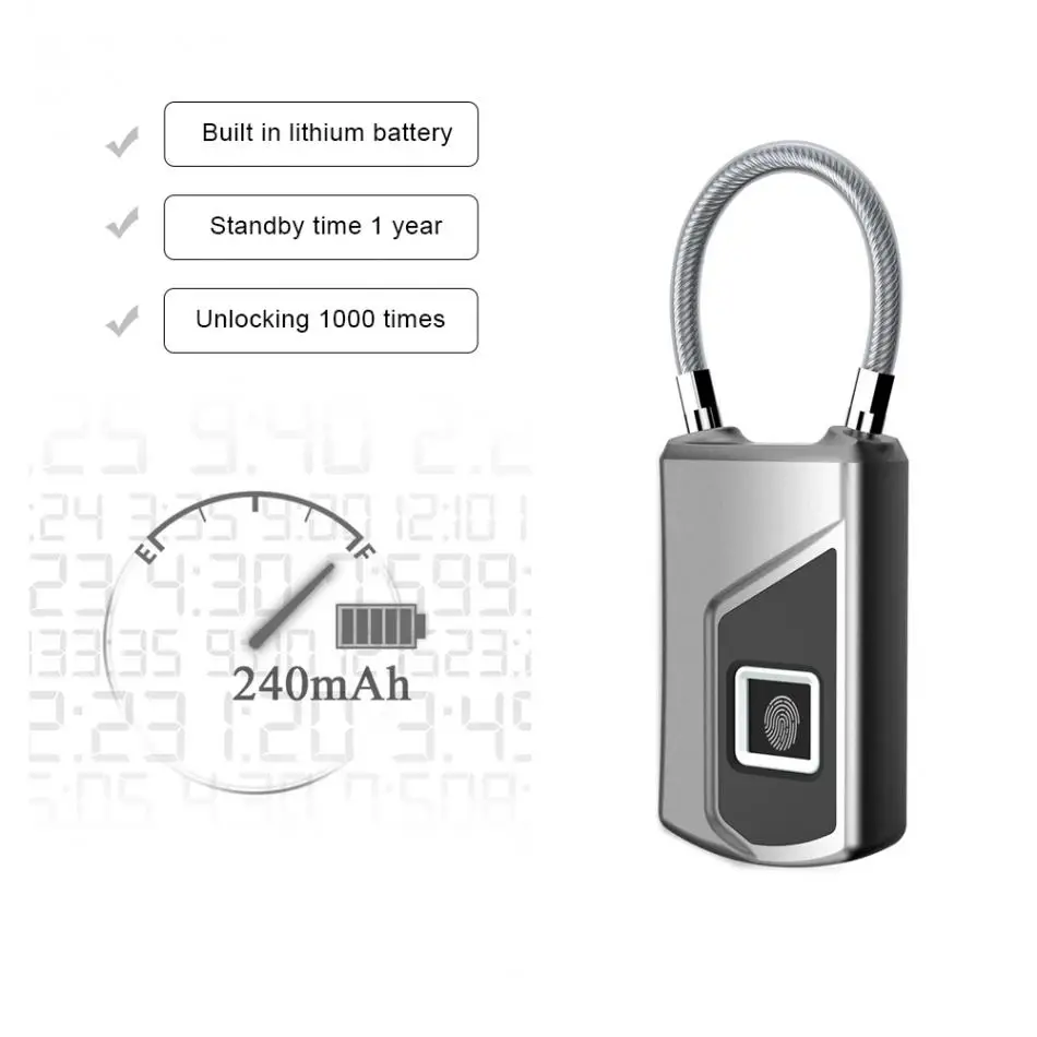 L1 Smart считыватель отпечатков пальцев recogonizer замок полупроводниковые пальцев индукционный замок Высокое качество