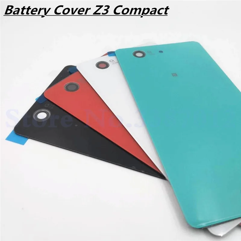Оригинальная задняя Батарея крышка отсека для Sony Xperia Z3 Compact мини D5803 D5833 Корпус
