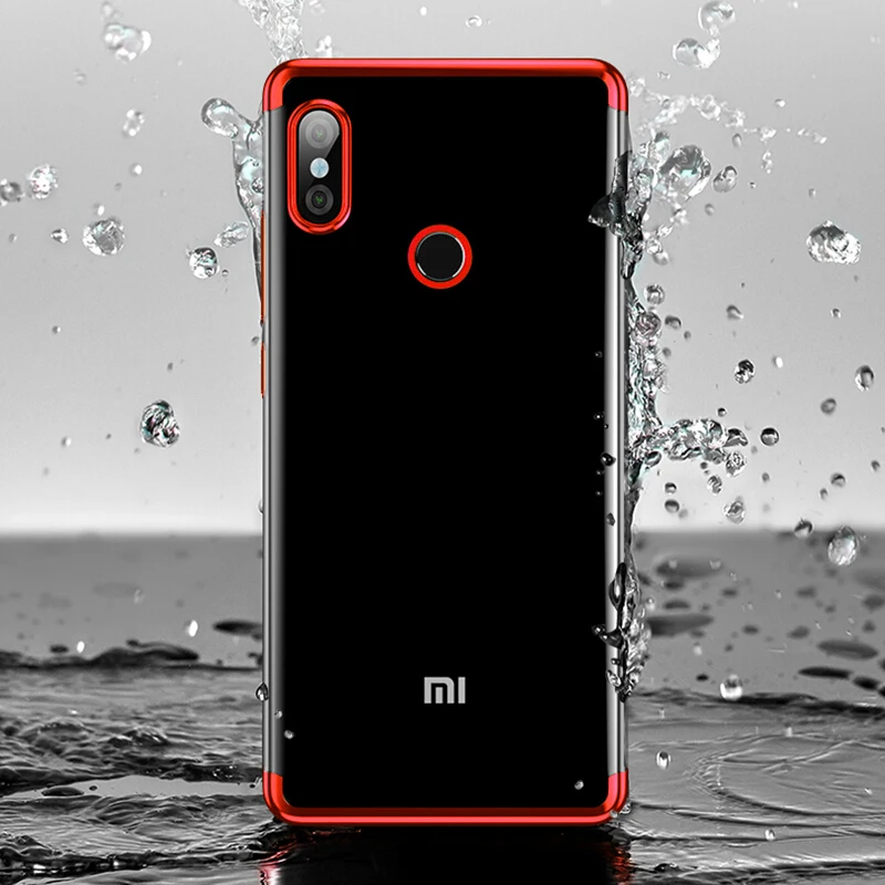 Ультратонкий Мягкий ТПУ чехол для Xiaomi Mi 9 SE Honor 8 Lite A1 A2 RedMi S2 Note 7 Pro 5 Plus 6A 5A премьер Глобальный силиконовый чехол с металлическим эффектом