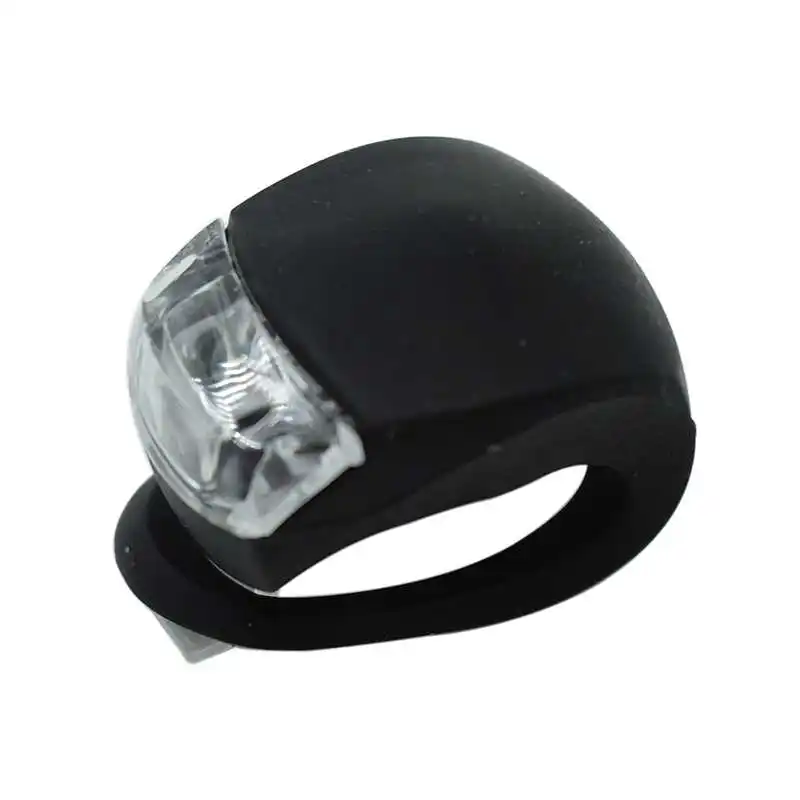 WasaFire, водонепроницаемый мини светодиодный светильник для велосипеда, usb, безопасный светодиодный головной светильник для бегущего велосипеда, велосипедный задний светильник, задний фонарь, аксессуары для велоспорта - Цвет: black shell