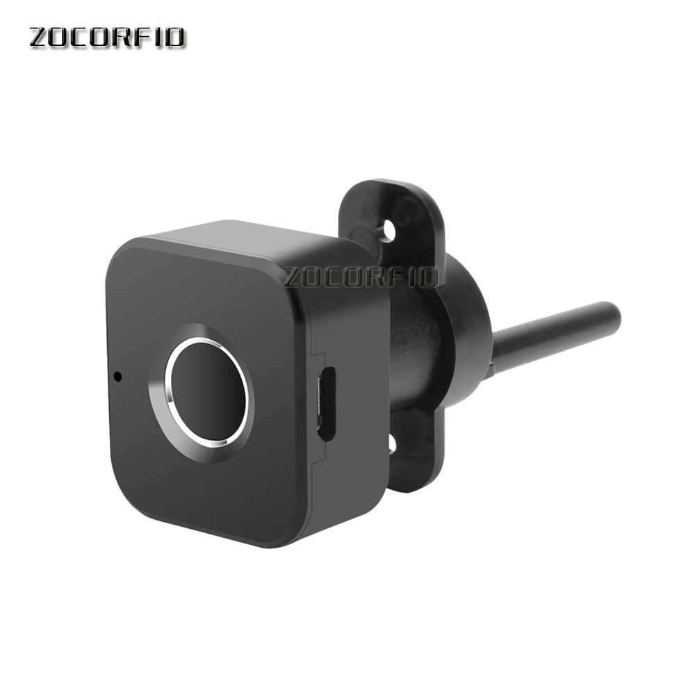 

USB Rechargeable Smart Lock Keyless Fingerprint Lock Anti-Theft Security Drawer Cabinet Case Lock