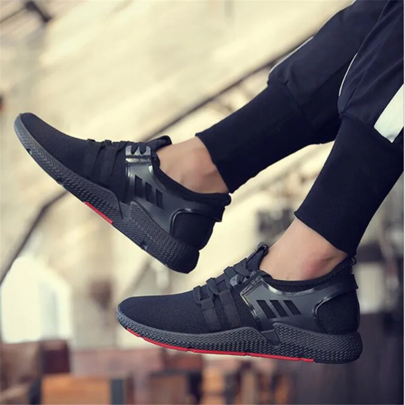 

Spring Summers Popular fashion Casual breathable shoes men sneakers shoes adult autumn non-slip comfortable sole Plus size