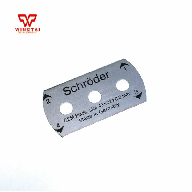 4 Pcs/Set Schroder Blade for GSM 100 Circle Paper Cutter/ Round Fabric
