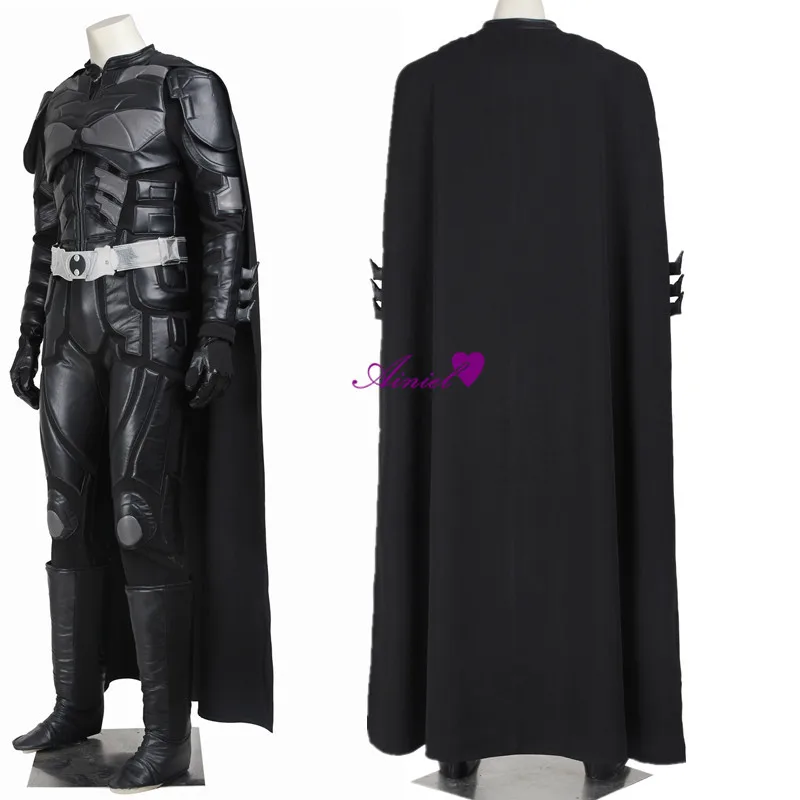Костюм Бэтмена, косплей, Брюс Уэйн, плащ Темный рыцарь, одежда супергероя, одежда для взрослых мужчин, полный комплект