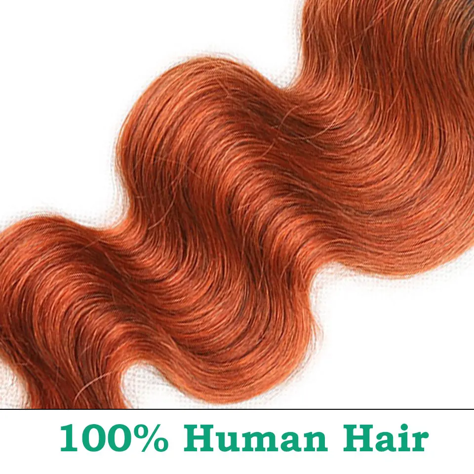 unice hair orange bundles with closure  (7)