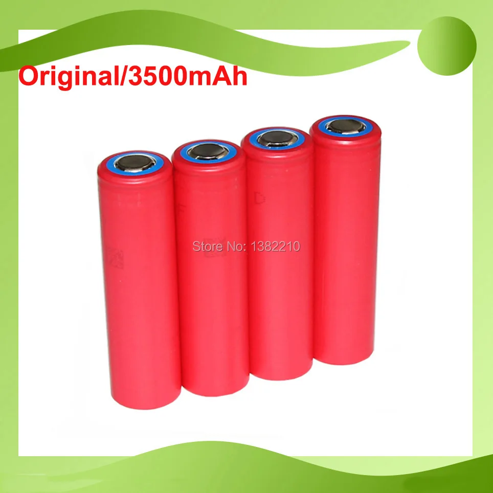 6 шт./лот,, Sanyo 3,6 V 18650 NCR18650GA 3500mAh 10A, литий-ионный аккумулятор непрерывного разряда