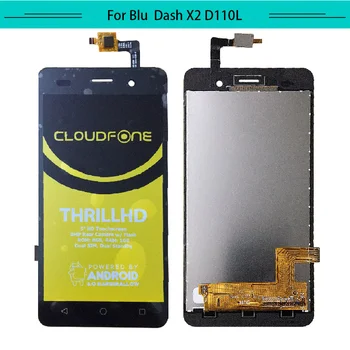 

3pcs/lot For Blu Dash X2 D110L D110U D110 Full Lcd Display Aseembly With Touch Screen Glass Digitizer Free Shipping