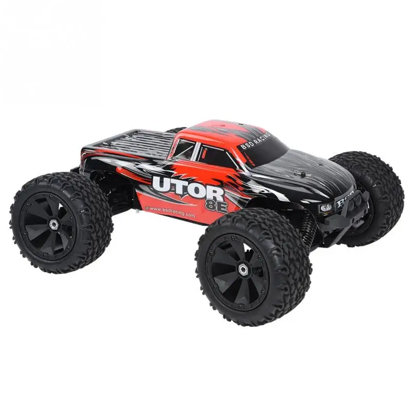 BSD RACING 2,4 GHz 1/8 4WD 3CH автомобиль с дистанционным управлением 120A бесщеточный мотор водонепроницаемый ESC 70 км/ч RC внедорожный автомобиль игрушка детский подарок - Цвет: Красный