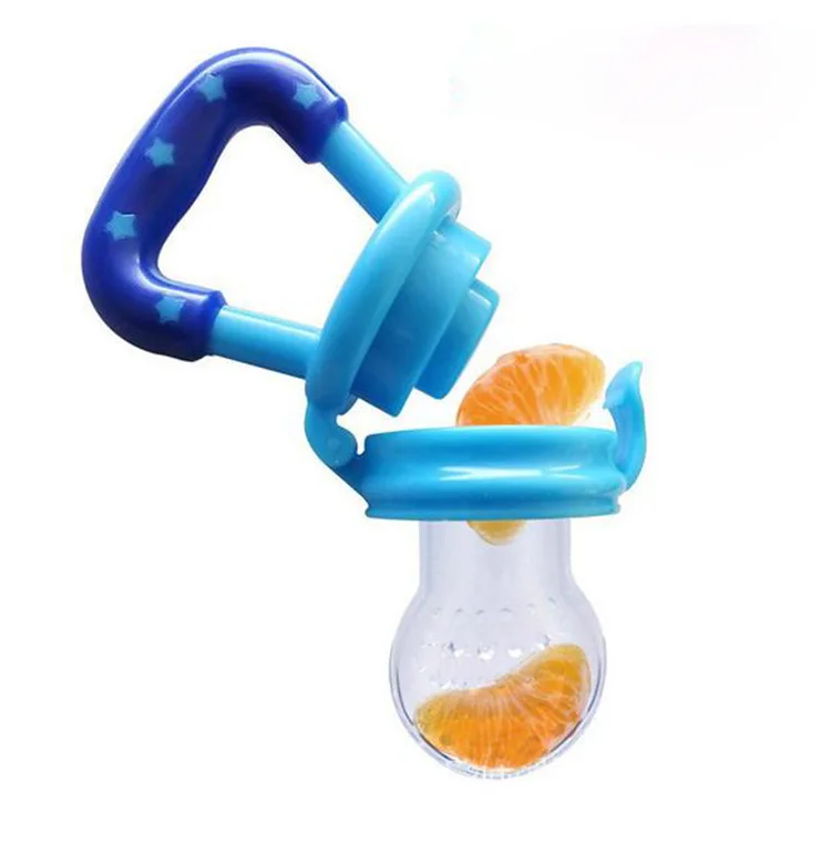 Silicone Baby Pacifier Infant Nipple Soother Toddler Kids Pacifier Feeder For Fruits font b Food b