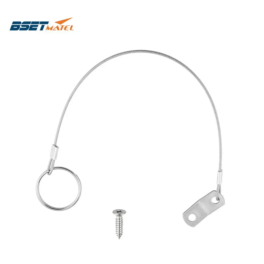 Stainless Steel 316 Lanyard Cable Safety Tether Wire for Loss