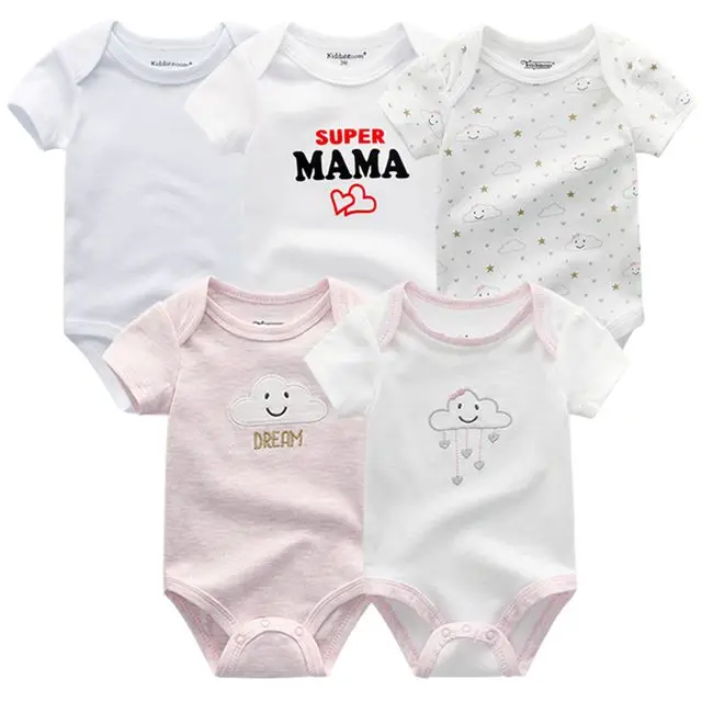 Детское хлопковое трико для новорожденных 0-12 месяцев; боди для мальчиков; Roupa Menina; одежда для маленьких девочек - Цвет: BDS5405