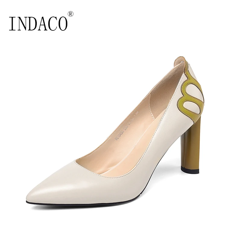 

High Heels Women Shoes Pumps Blue Pointed Toe 2019 Designer Shoes Women Luxury