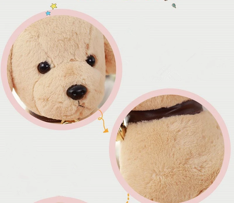 Dorimytrader lovely soft animal dog plush toy stuffed cartoon puppy doll pillow gift for kids decoration 40cm 16inch DY61909 (9)