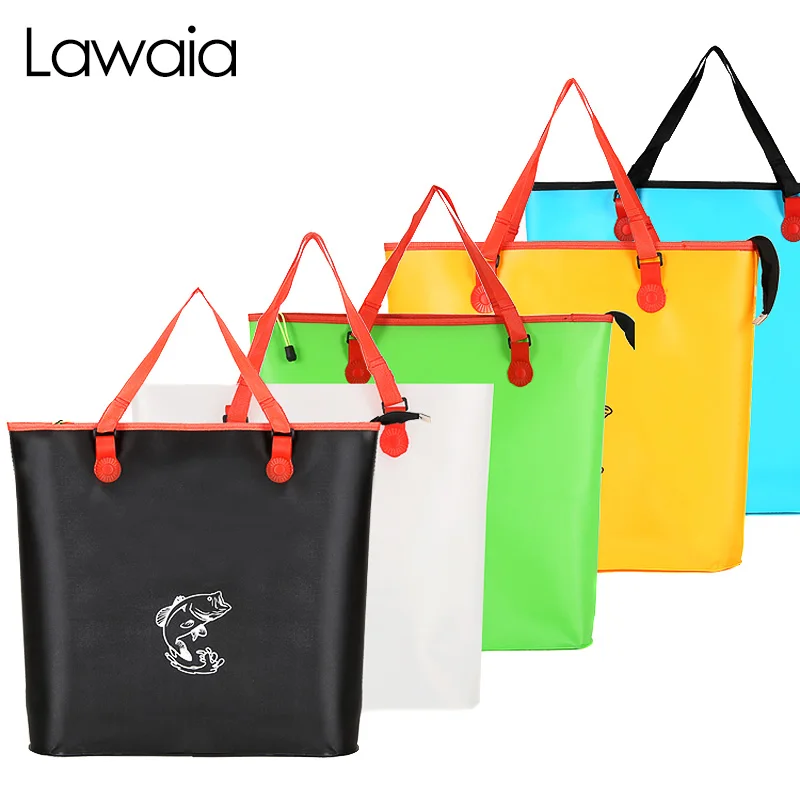 Lawaia Fish Bag Thick Waterproof EVA Material Fishing Bag Portable Portable Fishing Gear Package
