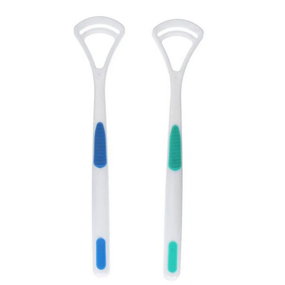 2pcs Tongue Cleaning Toothbrush Tools Keep Fresh Breath Tongue Cleaning
