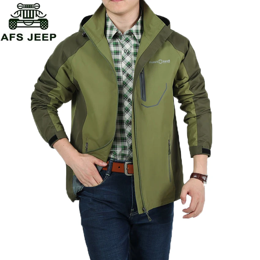 New Brand Clothing Men Spring Windbreaker Hiking Jackets Waterproof