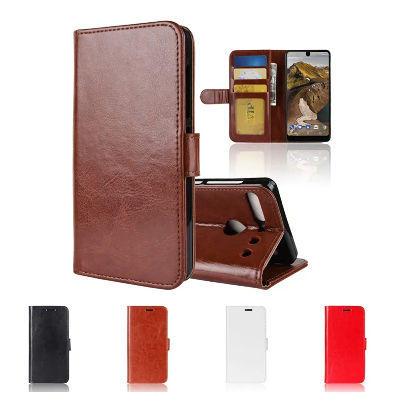 Baiscxst Magnetic Flip Leather Phone Case For Essential