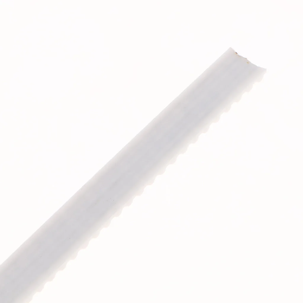 3meter/9.84ft GT2-6mm Fiber Reinforced Rubber Timing Belt for CNC Prusa i3 3D Printer White