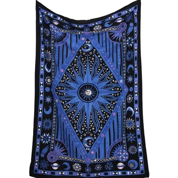 

147x200cm Indian Hippie Bohemian Tapestry Mandala Wall Tapestry 200cm Indian Polyester Bed Sheet Soft Wall Carpet 2017