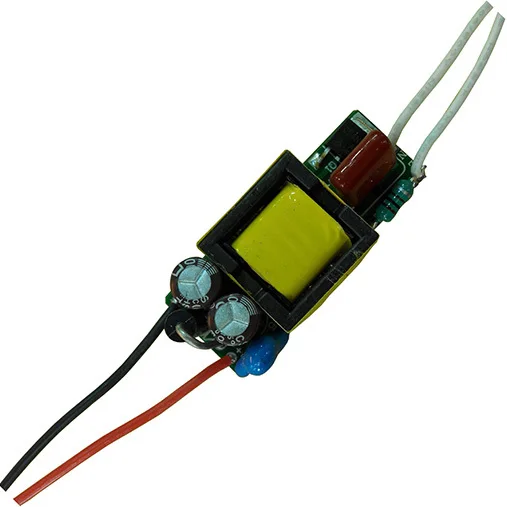 10W LED Driver input:AC110-265V output: DC 9-12V 900mA 3x3W high Power 10w led chip transformer non-watertight driver | Лампы и