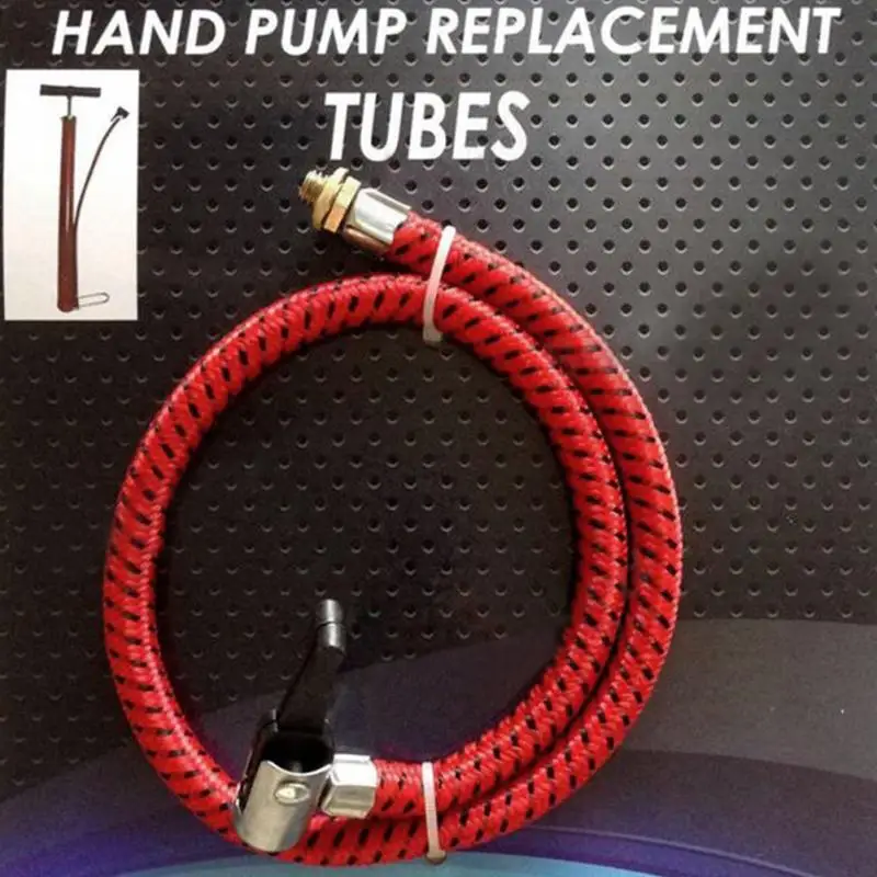 Practical Red Mini Hand Air Pump Tube Portable Hand Air Pump Inflator