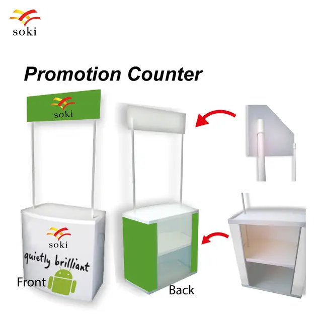 High Quality Promotional Table Display Banner Stand Campaign