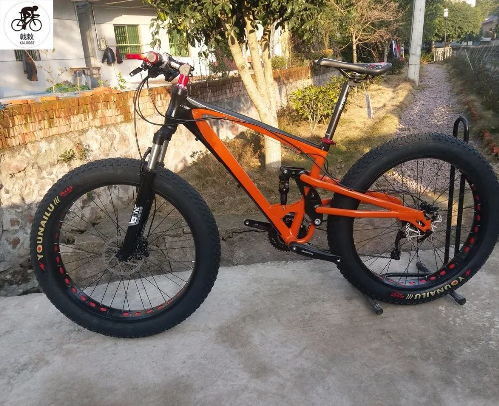 Clearance kalosse  Snow bike   cycling bicicleta DH/downhill  mountain bike   26 er mountain bicycle   30 speed  Hydraulic brakes 2