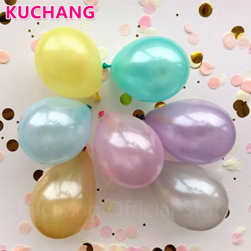 

10/20/30pcs 5inch Pastel Round Latex Balloons Pearl Gold White Blue Pink Globos Birthday Wedding Arch Party Supplies Photo Prop