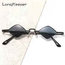 Gafas de sol Retro con forma de diamante 2019, pequeñas gafas de sol amarillas Vintage para hombre, gafas de sol Unisex para mujer, gafas UV400