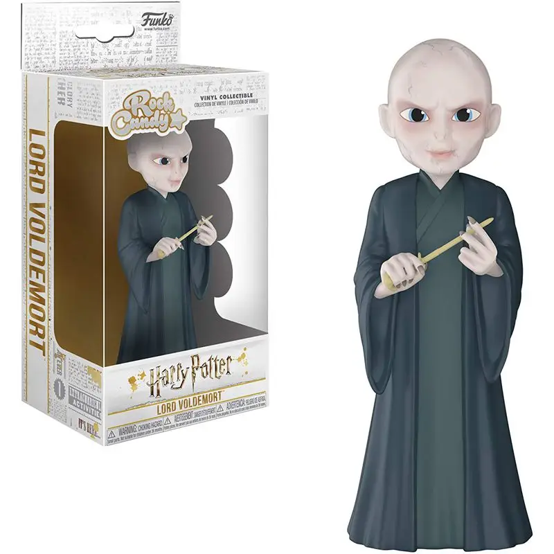 Official Funko Rock Candy Harry Potter Lord Voldemort Vinyl Action