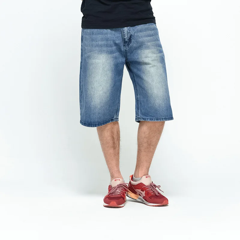 Denim Men Shorts Loose Fit Weight 