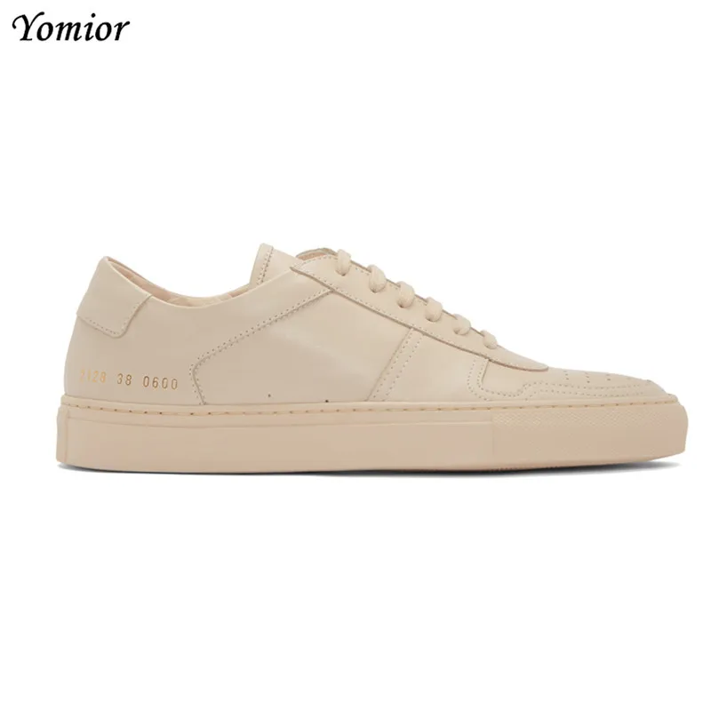 Yomior/брендовая мужская обувь ручной работы в британском стиле из натуральной кожи; удобные модные дизайнерские кроссовки; Осенние повседневные белые лоферы на плоской подошве