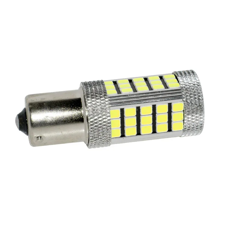 1156 BA15S P21W BAU15S PY21W 66 SMD 2835 авто светодиодный BAW15S PR21W BAY15S Белый Красный 12V автомобиль стоп-сигнал поворота лампы для фар