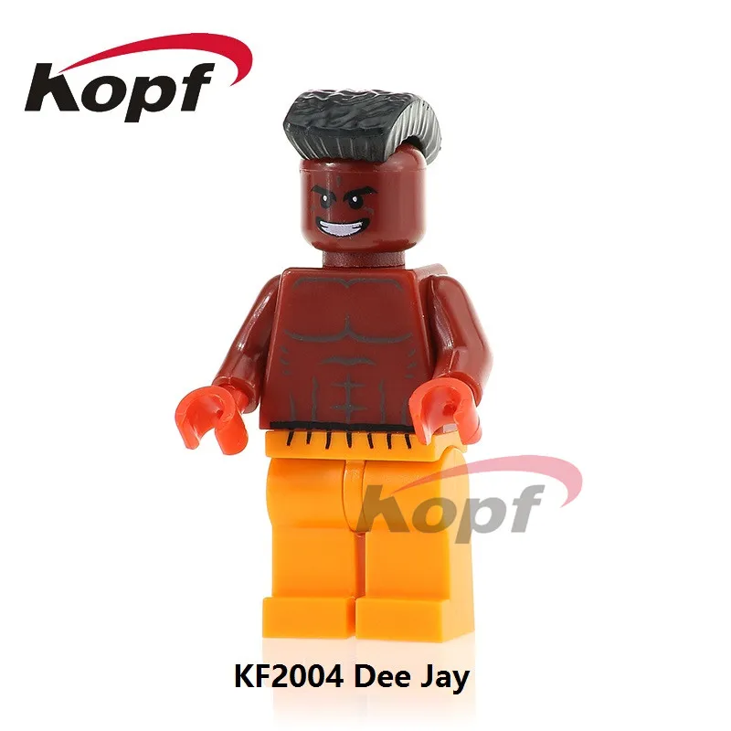 

Single Sale Street Fighter Super Heroes Dee Jay Thunder Hawk Cammy Balroy Bricks Model Building Blocks Children Toys Gift KF2004