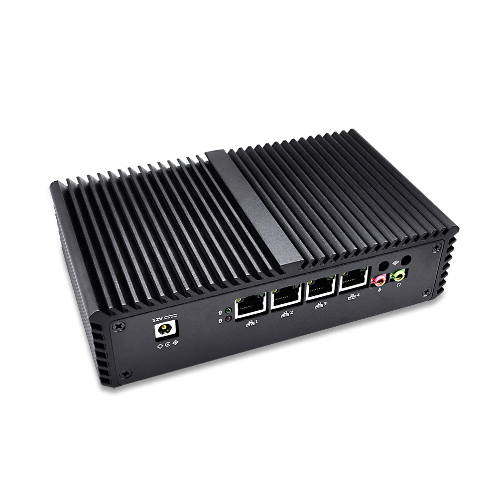 Q310G4/Q330G4 Core i3 без вентилятора 4 Lan pfSense устройство шлюза безопасности, поддержка AES-NI, последовательный, как брандмауэр, LAN или WAN маршрутизатор