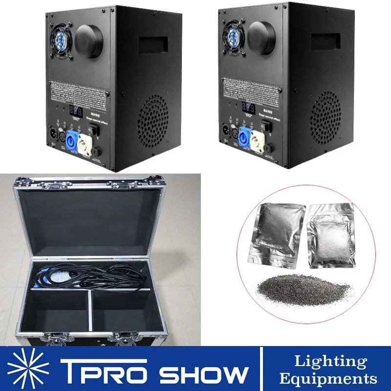 2Pcs Spark Machine 1 Flight Case Packing Dmx Remote Control Cold Fireworks Fountain With 10Bag 20Bag Ti Powder For Wedding huismerk kopen in de aanbieding 2Pcs Spark Machine 1 Flight Case Packing Dmx Remote Control Cold Fireworks Fountain With 10Bag 20Bag Ti Powder For Wedding huismerk kopen in de aanbieding