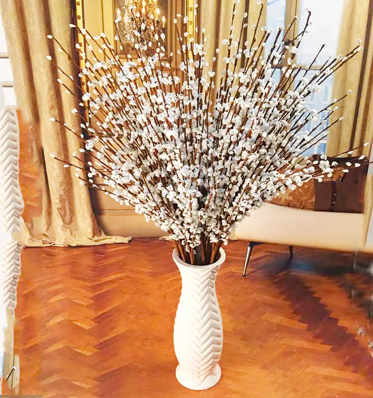 Flone Artificial Winter Jasmine Simulation Flower PE Plastic Flower Gypsophila Fake Flower Wedding Home Party Decor Art Flores (21)