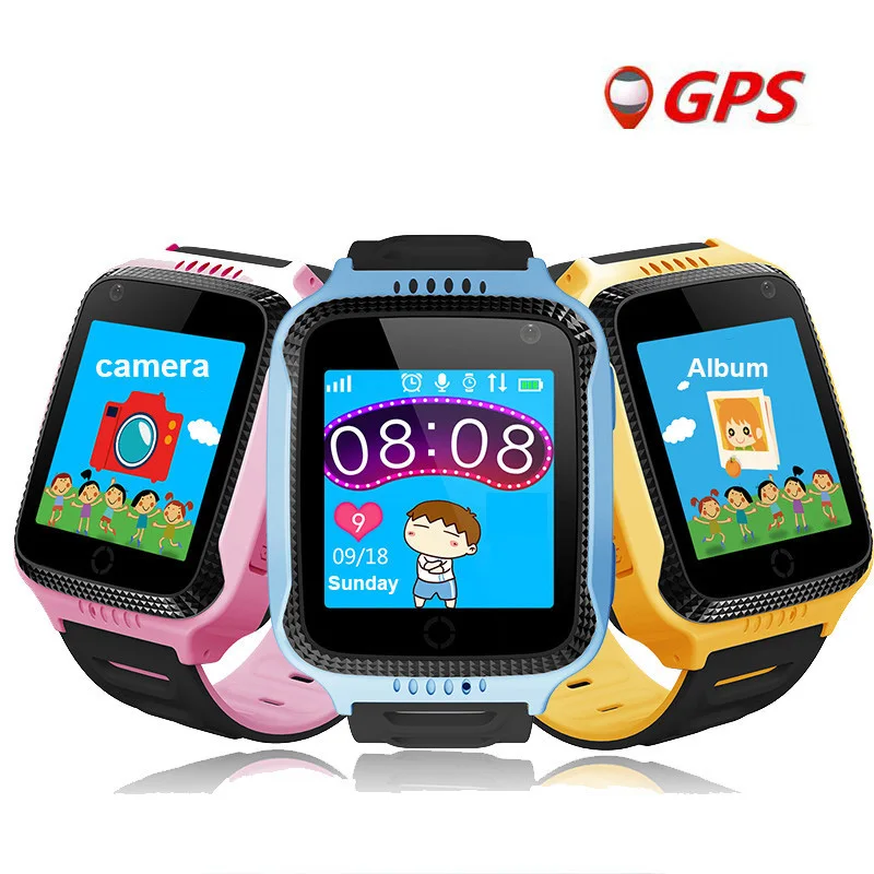 2018 gps детские Смарт-часы спортивные Поддержка sim-карты шагомер камера SOS Вызов