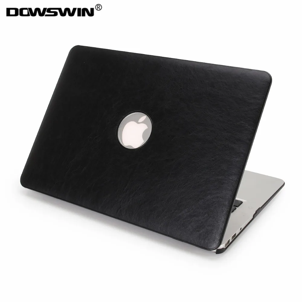 for Macbook Pro 13 case , PU leather Front + PC Back Cover