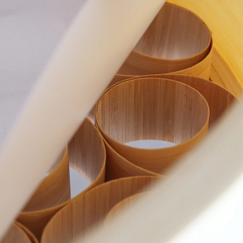 Top led e27 Chinese Bamboo Acrylic Iron Handmade LED Lamp.LED Light.Ceiling Lights.LED Ceiling Light.Ceiling Lamp For Foyer Bedroom 5