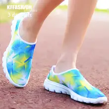 green 3D print upper ,lovely breathable sneakers woman,comfortable athletic shoes,sport running walking shoes,zapatos,schuhes